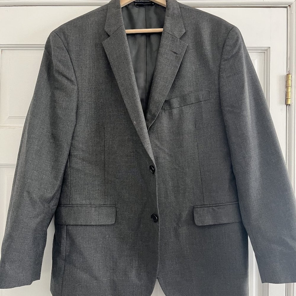 Tommy Hilfiger Gray Twill Blazer